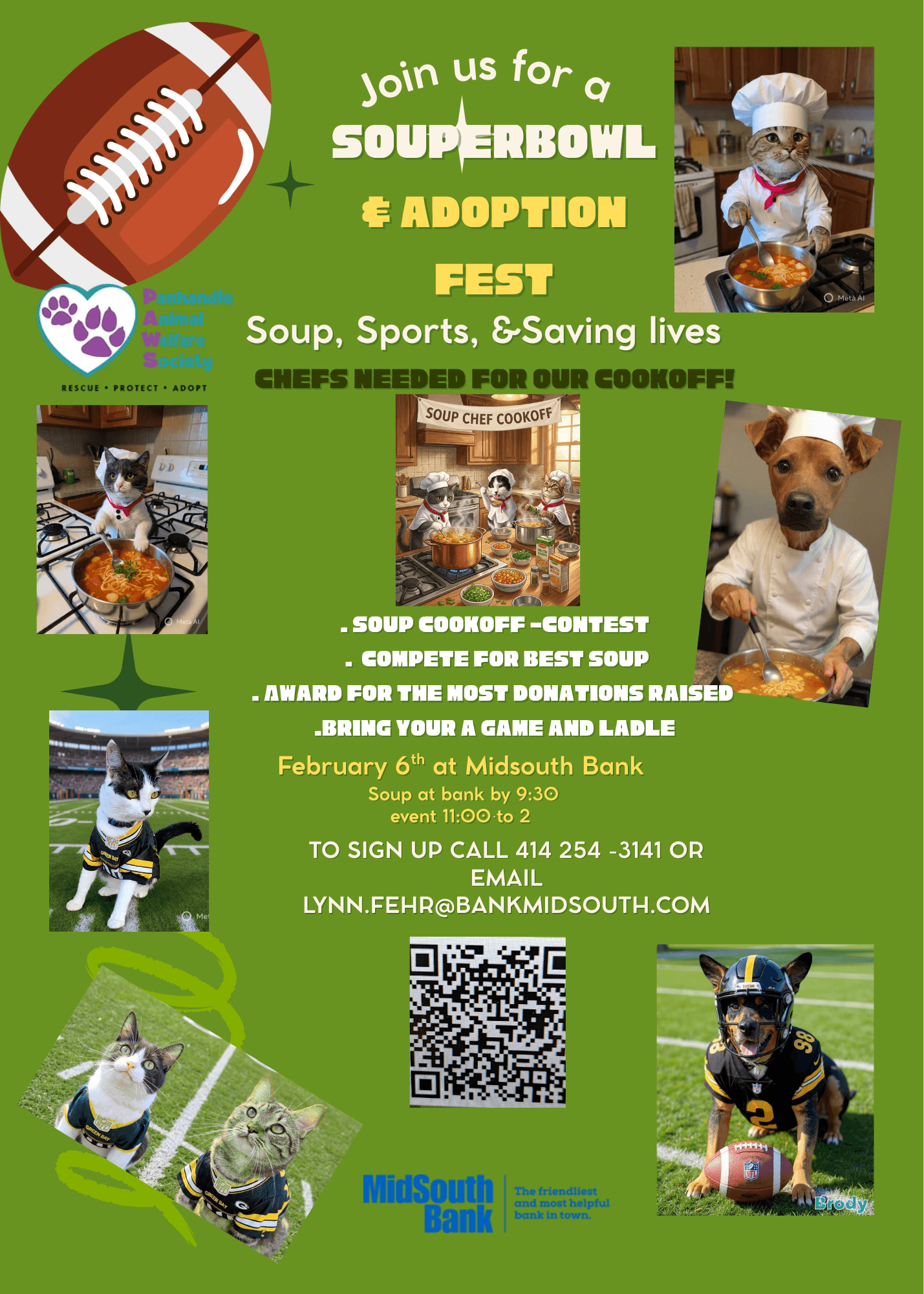 Souperbowl Soup Cookoff and PAWS Fundraiser