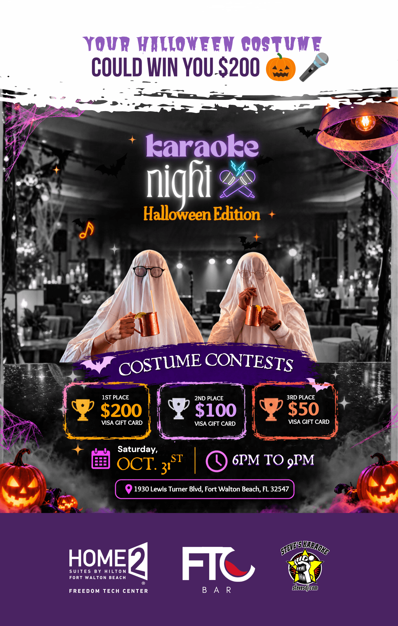 Halloween Karaoke At Home2 Suites