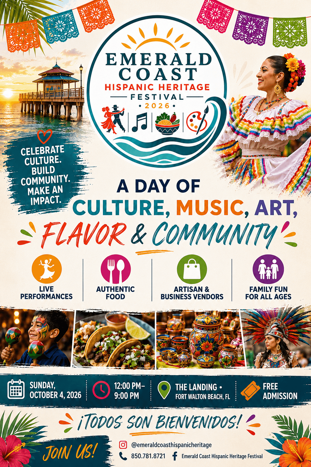 Hispanic Heritage Festival At FWB Landing