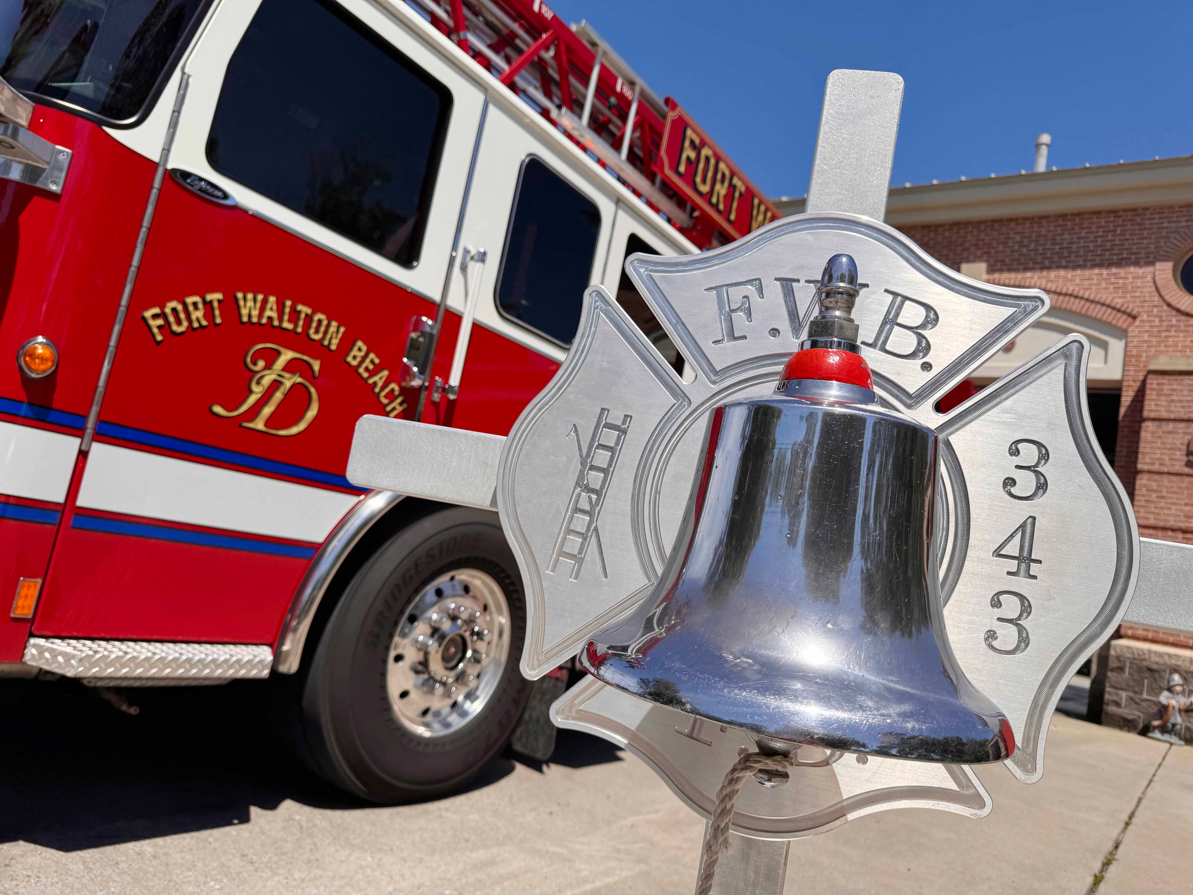 25th Anniversay Bell Ringing For NYC Firefighters On 9/11/01