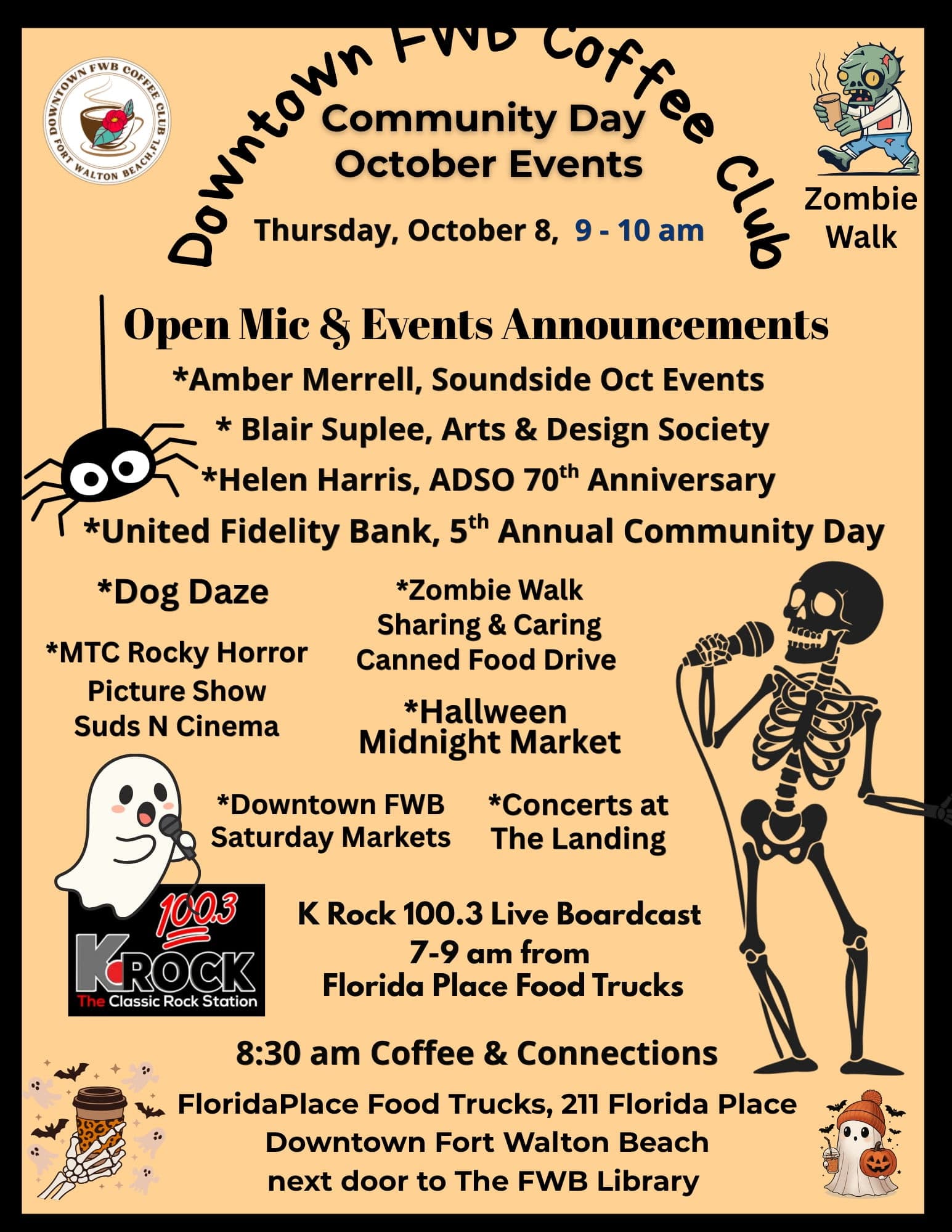 October Downtown Coffee Club