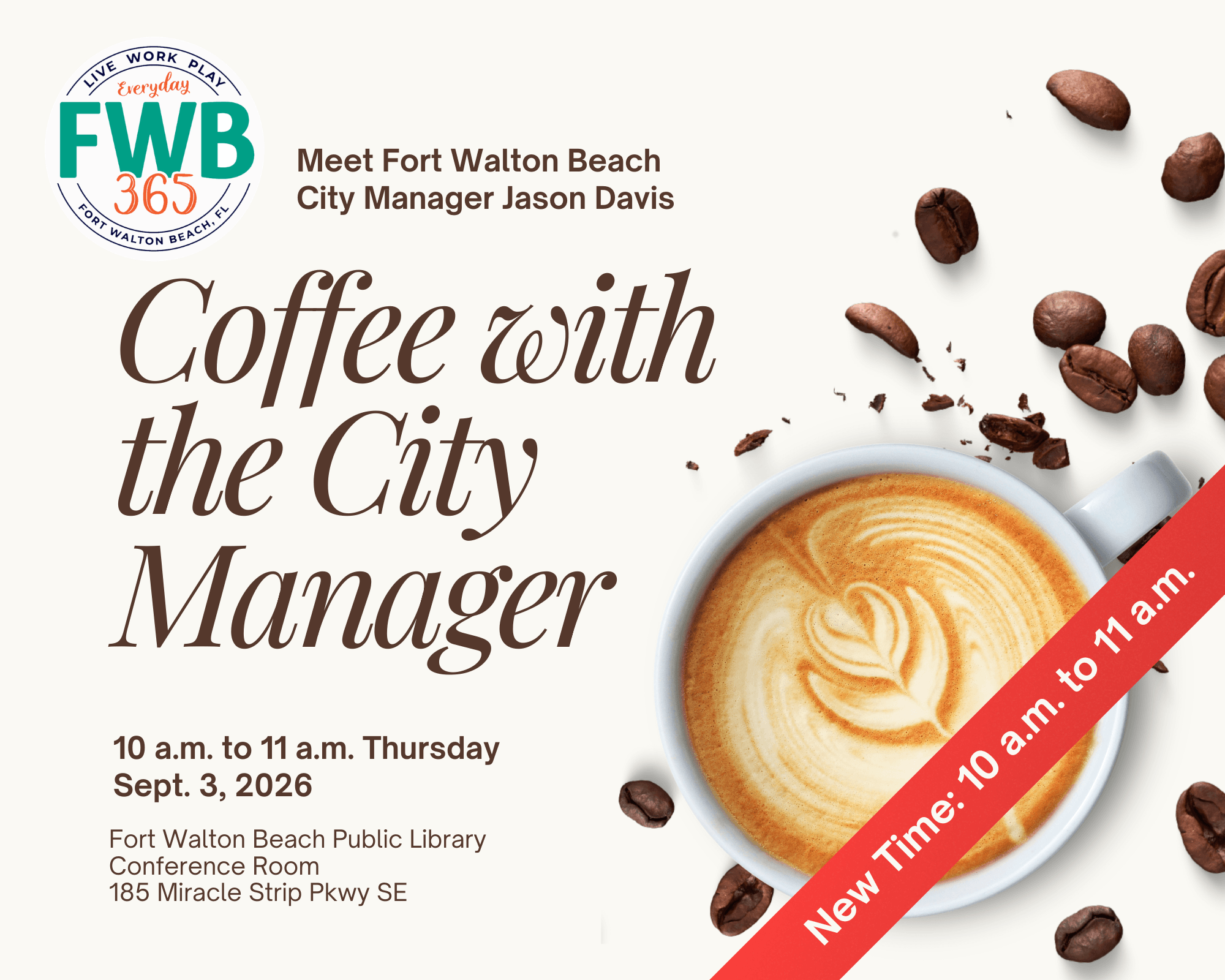 Coffee With The City Manager