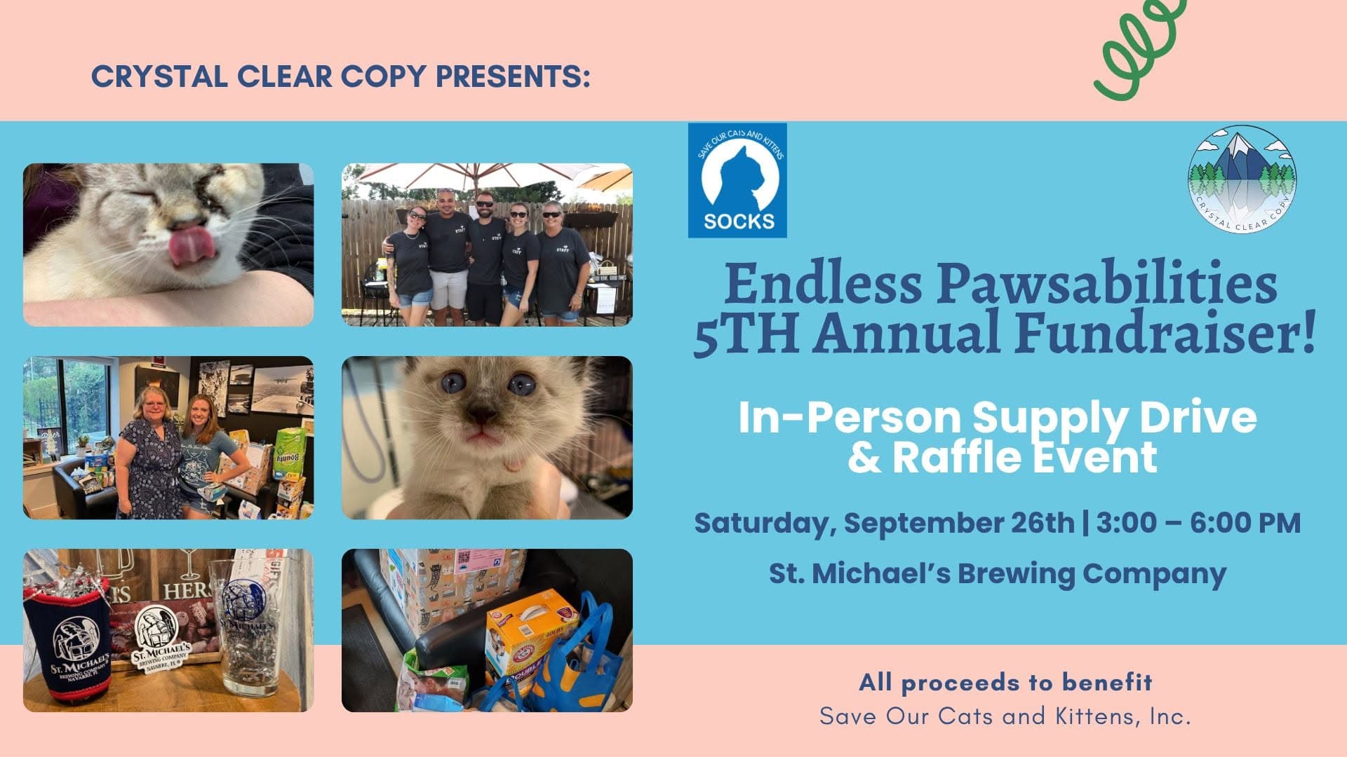 SOCKS Fundraisers At St. Michael's Brewery In Navarre