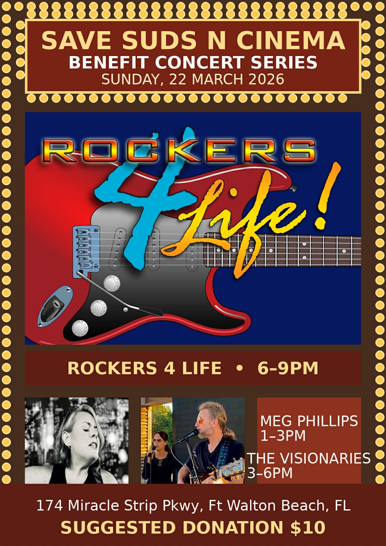 Live Music @ Suds N Cinema